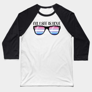 Bigender Sunglasses - Love Baseball T-Shirt